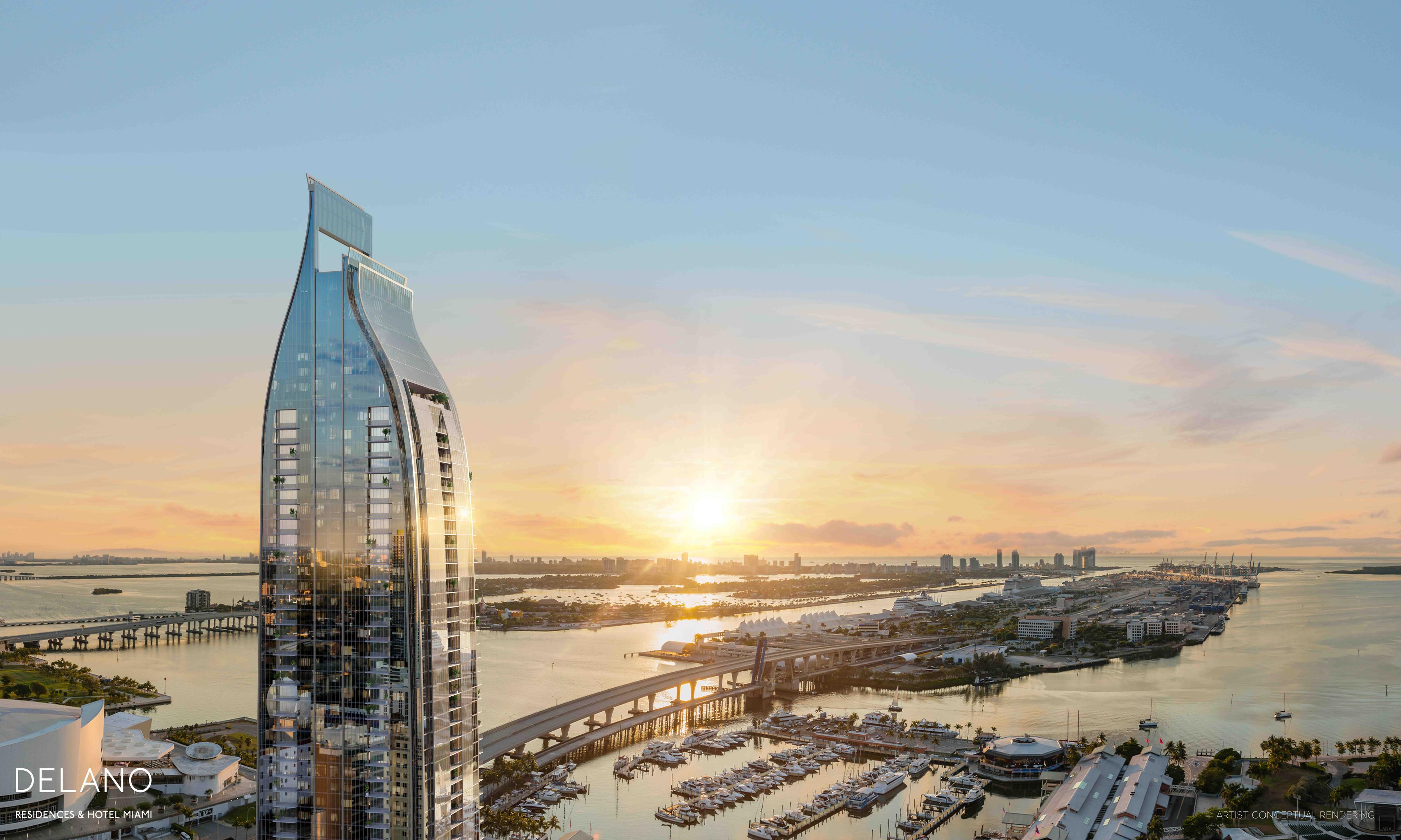 Delano Residences — Downtown Miami, FL luxury pre-construction residence, image 1